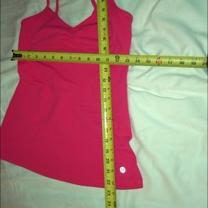 Lululemon Neon Pink Tank